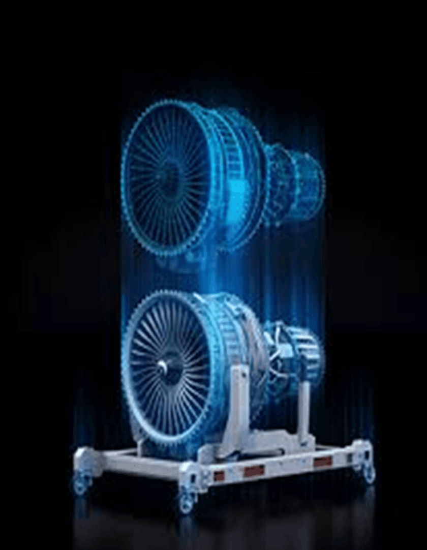 Digital twin engineering visualization